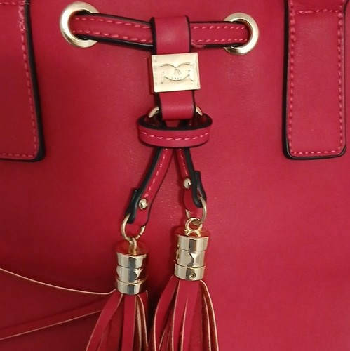 Gionni pink faux leather - pink,