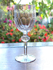 Waterford Crystal Curraghmore Claret Wine Glass Vintage, 7 1/8" Tall