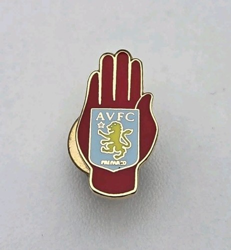 Aston villa vintage pin - aston, badge