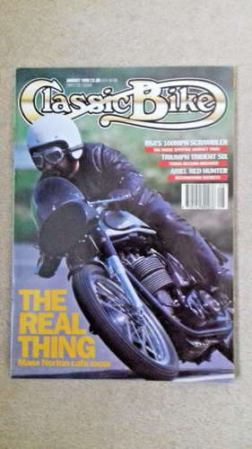 Classic bike magazine - magazine, august