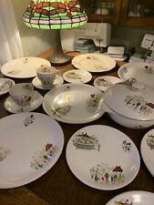 1950s china tea/dinner service Meakin carousel