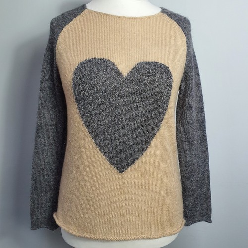 Jeff mohair heart - heart, round