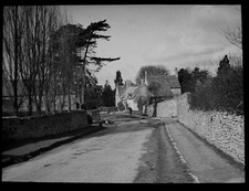 VINTAGE Magic Lantern Slide NEAR CHIPPING CAMPDEN C1930 PHOTO COTSWOLDS