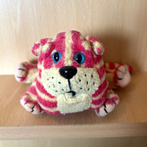 Bagpuss pink cream striped - pink,