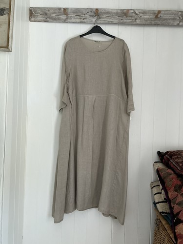 Mama sahara linen dress - b,