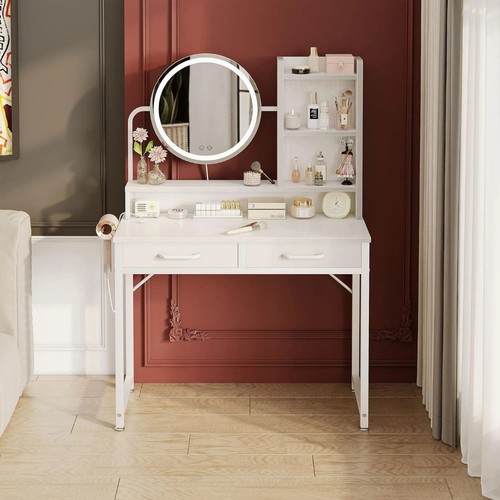 Dressing table with - table,