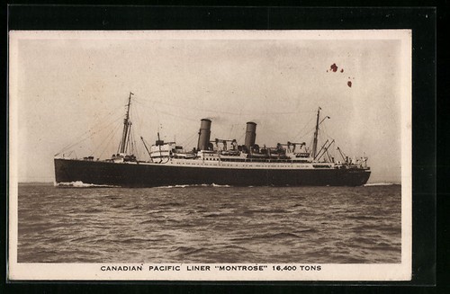 Postcard canadian pacific - canadian,