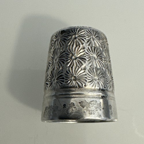 Antique dorcas thimble size - thimble, 6