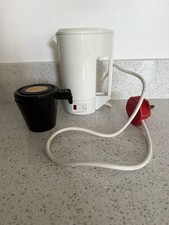 Travel Kettle With Cups Vintage In Great Condition Electric, Traveller