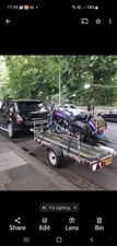 Motorcycle  trailer . 3 bikes