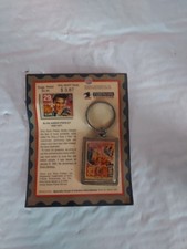 USPS Postmark Collection Elvis Presley Stamp Key Chain Vintage Commemorative