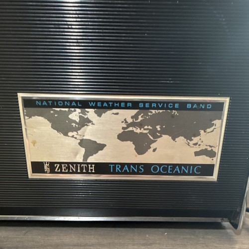 Zenith trans oceanic - zenith, trans-oceanic