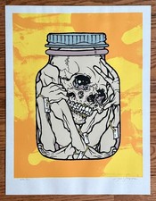 PUSHEAD Jar Of Pus screenprint