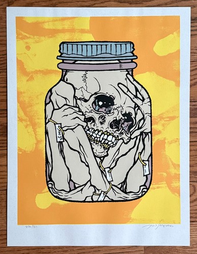 Pushead jar pus - of, screenprint