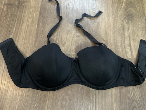 Black multiway bra 38c good - bra,