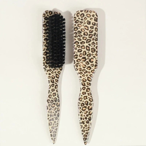 Boar bristle slick back hair - slick,