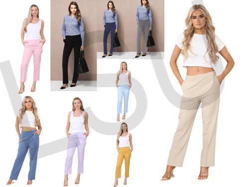Ladies trousers half - ladies,