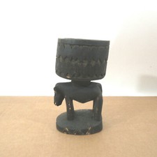 Vtg African Ivory Coast Carved