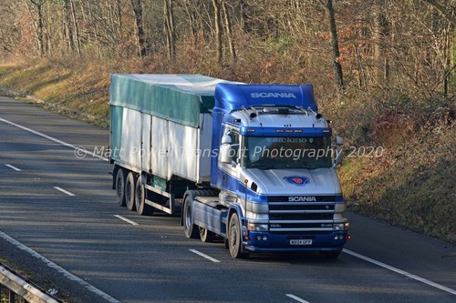 Truck photo 12x8 - scania, 164l