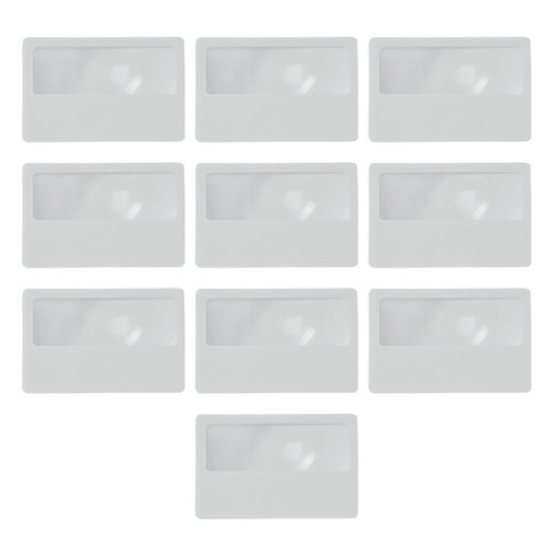 Credit card magnifier - x,