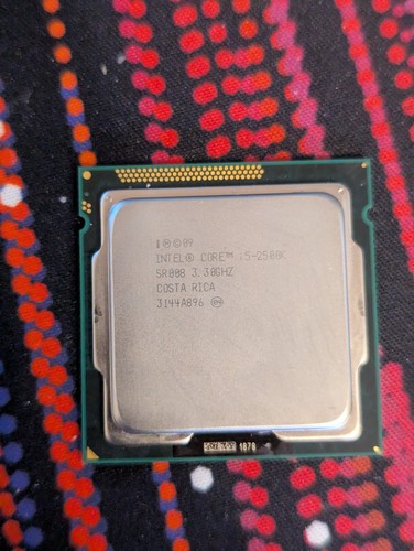 Intel core 2500k - core,