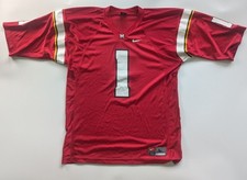 NCAA Maryland Terrapins #1 Jersey Men's Large College American Football Red