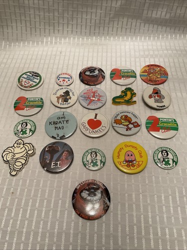 X21 vintage badge collection - vintage,