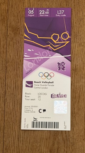 Ticket 2012 london olympics - 2012,