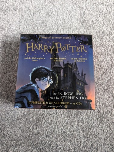 Harry potter 25x audio cd - potter, 1-3