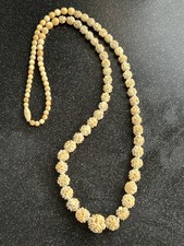 Antique Hand Carved  Graduated