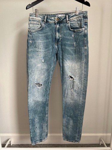 Zara men distressed paint - zara, men’s