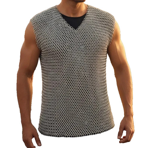 Chainmail vest armor butted - vest,