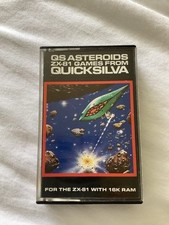 QS Asteroids ZX81 Game From Quicksilva