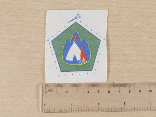 Vintage scout camping tent - vintage,