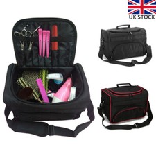 Pro Hair Stylist Salon Barber Hairdressing Scissors Combs Tool Bag Makeup Case