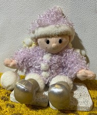 Tesco Chilly & Friends Emily Rag Doll Soft Christmas Plush Toy Retired 2004