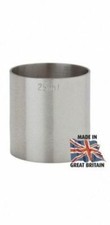 Stainless Steel Spirit/Thimble Measures 25/35/50/100/125/175/250ml, CE Marked