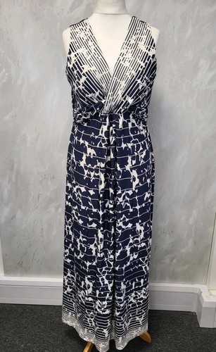 Ann harvey navy blue white - harvey,