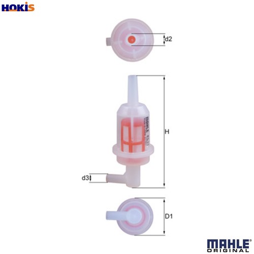 Fuel filter for vw - filter, kl