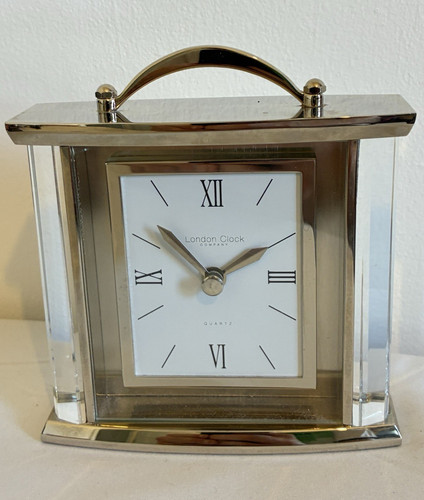 London clock company silver - clock,