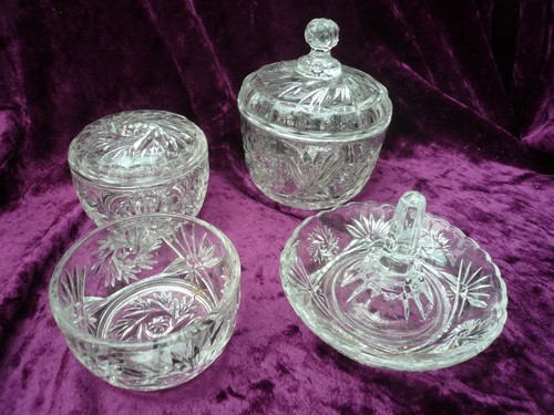 Four piece glass - , dressing