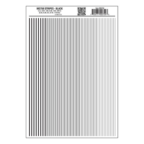 Model graphics mg759 stripes - model,