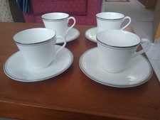 4 Royal Doulton Platinum