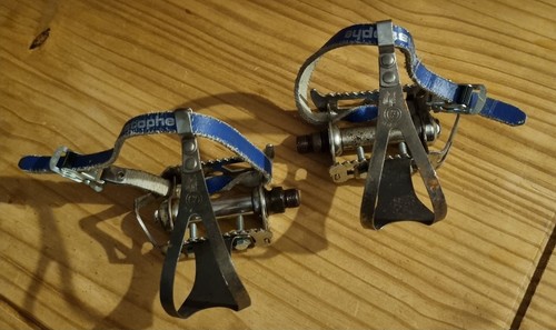Vintage road bike quill pedals - vintage,