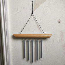 Bamboo Top Metal Wind Chime