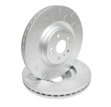 VW Golf MK5 MK6 GTI Caddy Front Mercedes 350mm Brake Discs | Brembo 18Z Calipers