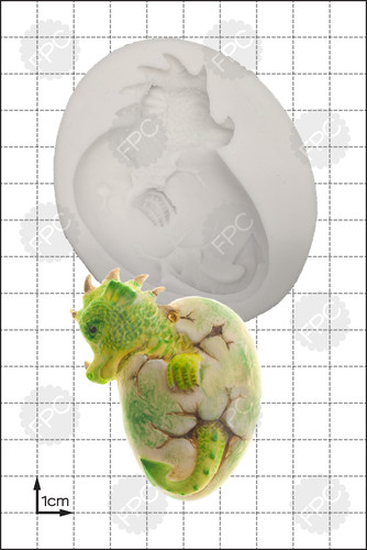 Silicone mould hatching dragon - silicone,