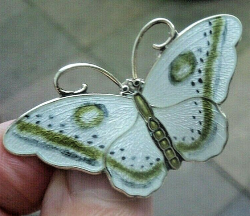 Norwegian enamel butterfly - norwegian,