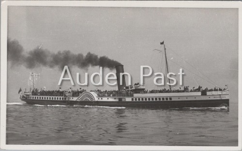 Balmoral paddle steamer ship - steamer,