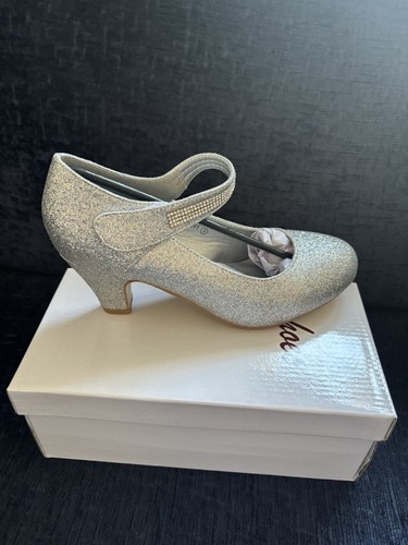 Silver party shoes size - silver,